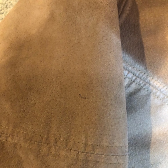 Outbrook Suede Leather and Sherpa Lined Jacket Size Large - Picture 14 of 15